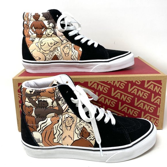 Vans Shoes - VANS  Sk8-Hi Breast Cancer Ladiest Suede Women